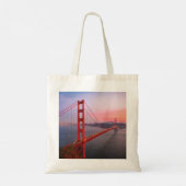 Golden gate bridge gooit kussen tote bag (Achterkant)