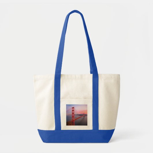 Golden gate bridge gooit kussen tote bag (Voorkant)