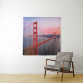 Golden gate bridge gooit kussen wandkleed (In situ)