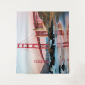 Golden gate bridge gooit kussen wandkleed (Voorkant)