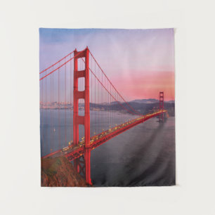 Golden gate bridge gooit kussen wandkleed
