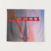 Golden gate bridge gooit kussen wandkleed (Voorkant (horizontaal))