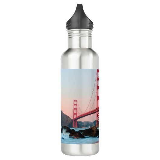 Golden gate bridge gooit kussen waterfles  (Links)