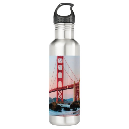 Golden gate bridge gooit kussen waterfles  (Voorkant)