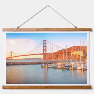 Golden Gate Bridge Hangend Wandkleed