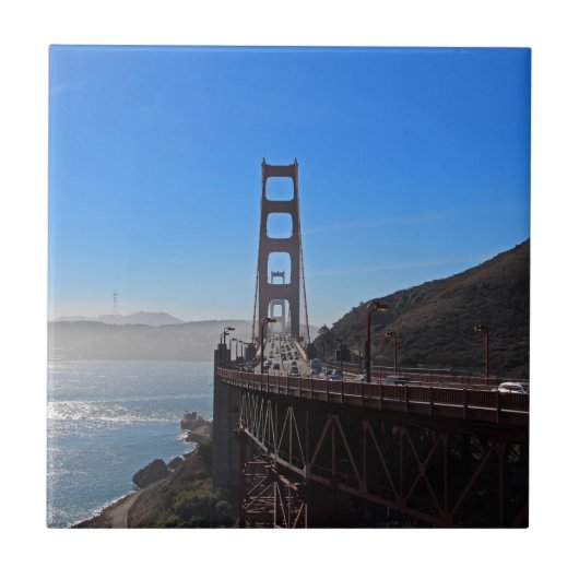 Golden Gate Bridge II Tegeltje (Voorkant)