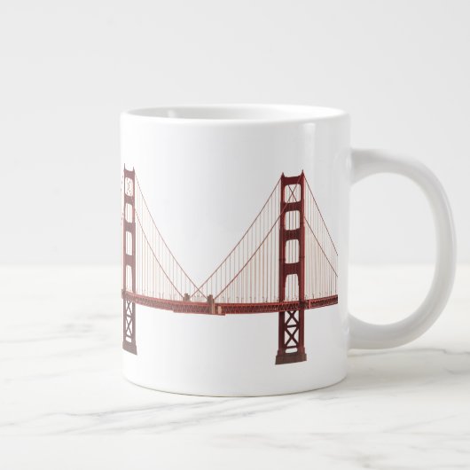 Golden Gate Bridge in Californië Grote Koffiekop (Rechts)
