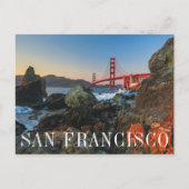 Golden Gate Bridge in Dusk | San Francisco Briefkaart (Voorkant)