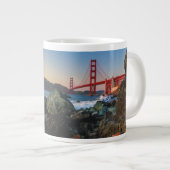 Golden Gate Bridge in Dusk | San Francisco Grote Koffiekop (Voorkant rechts)
