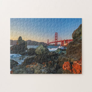 Golden Gate Bridge in Dusk   San Francisco Legpuzzel