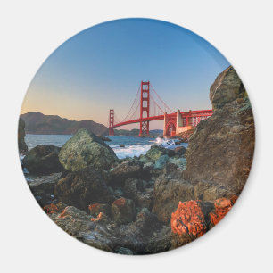 Golden Gate Bridge in Dusk San Francisco Magneet