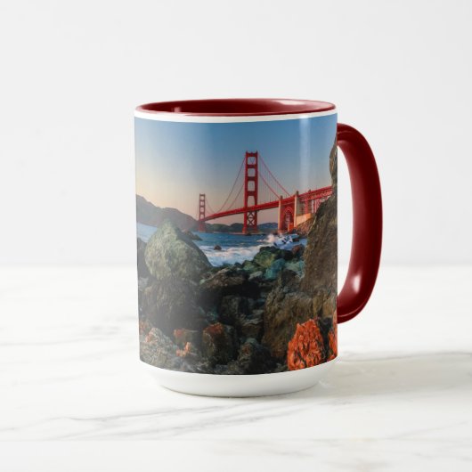 Golden Gate Bridge in Dusk | San Francisco Mok (Voorkant rechts)