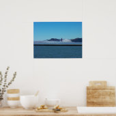 Golden Gate Bridge in Fog, San Francisco Poster (Keuken)
