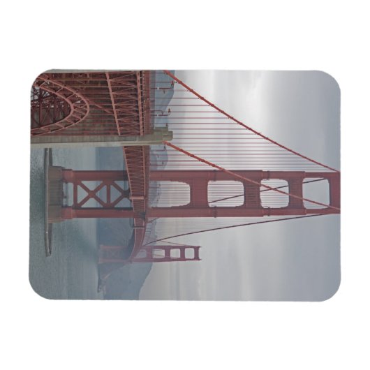 Golden gate bridge in mist. magneet (Horizontaal)