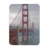 Golden gate bridge in mist. magneet (Verticaal)
