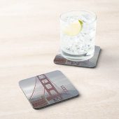 Golden gate bridge in mist. onderzetter (Rechterzijde)