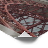 Golden gate bridge in mist. perfect poster (Hoek)