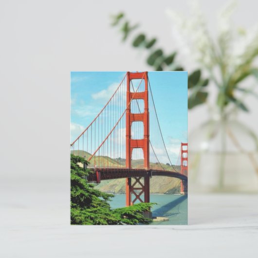 Golden Gate Bridge in San Francisco Briefkaart (Staand voorkant)