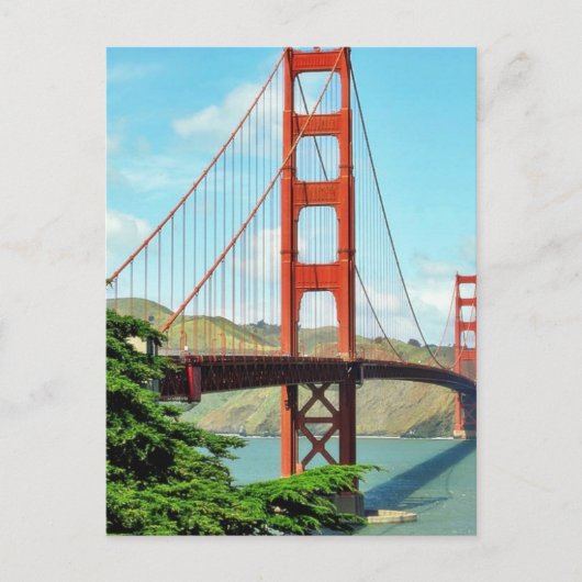 Golden Gate Bridge in San Francisco Briefkaart (Voorkant)