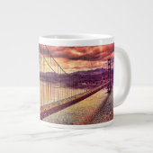 Golden Gate Bridge in San Francisco, Californië. Grote Koffiekop (Voorkant rechts)
