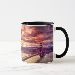Golden Gate Bridge in San Francisco, Californië. Mok