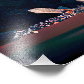 Golden Gate Bridge in San Francisco, Digitale kuns Foto Afdruk (Hoek)