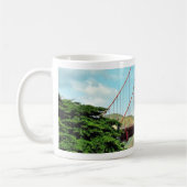 Golden Gate Bridge in San Francisco Koffiemok (Links)
