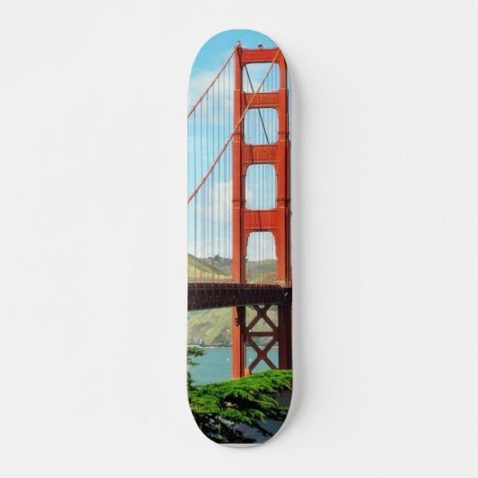 Golden Gate Bridge in San Francisco Skateboard (Voorkant)