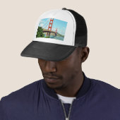 Golden Gate Bridge in San Francisco Trucker Pet (In situ)