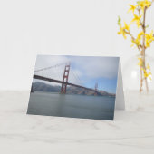 Golden gate bridge kaart (Gele Bloem)