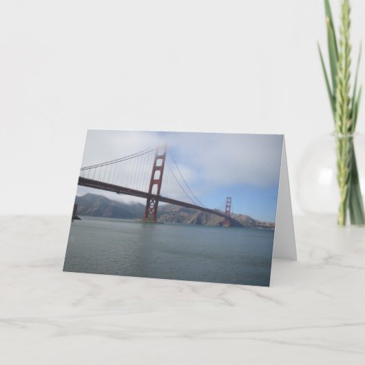 Golden gate bridge kaart (Voorkant)