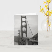 Golden gate bridge kaart (Gele Bloem)