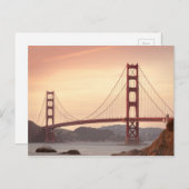 Golden Gate Bridge-kaart Briefkaart (Voorkant / Achterkant)