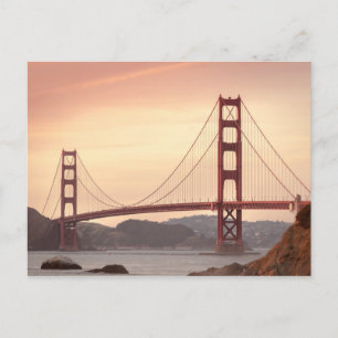 Golden Gate Bridge-kaart Briefkaart