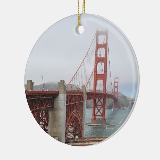 Golden Gate Bridge Keramisch Ornament (Links)