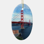 Golden Gate Bridge Keramisch Ornament (Rechts)