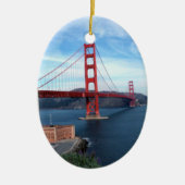 Golden Gate Bridge Keramisch Ornament (Voorkant)