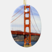 Golden Gate Bridge Keramisch Ornament (Achterkant)