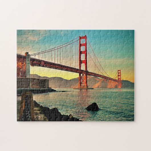 Golden Gate Bridge Legpuzzel (Horizontaal)