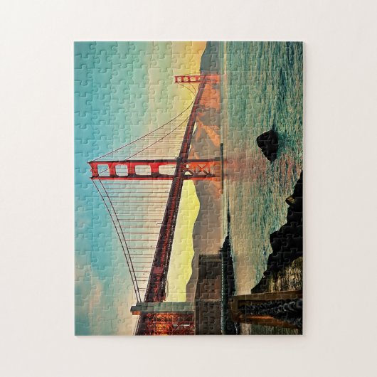 Golden Gate Bridge Legpuzzel (Verticaal)