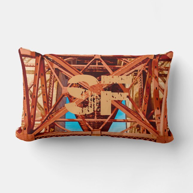  Golden Gate Bridge Lumbaal Kussen (Voorkant)