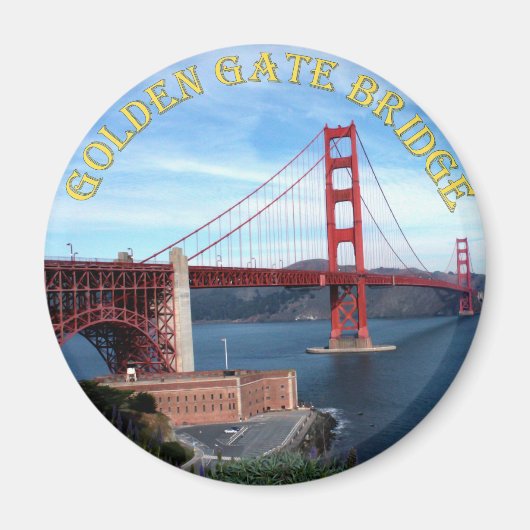 Golden Gate Bridge Magneet (Voorkant)