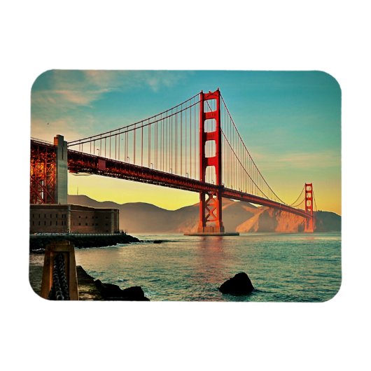 Golden Gate Bridge Magneet (Horizontaal)