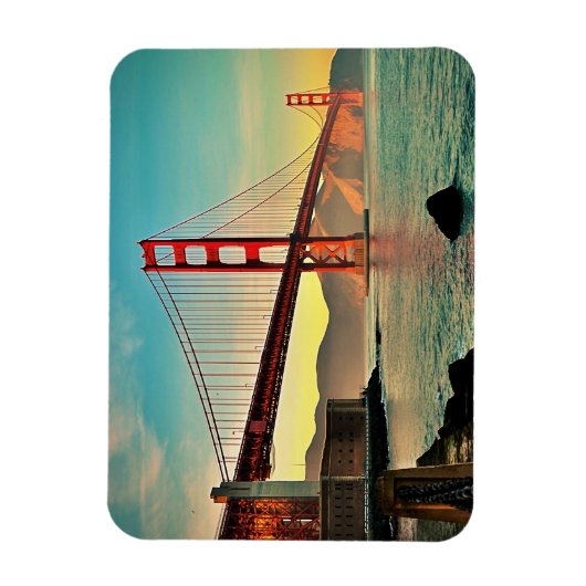 Golden Gate Bridge Magneet (Verticaal)