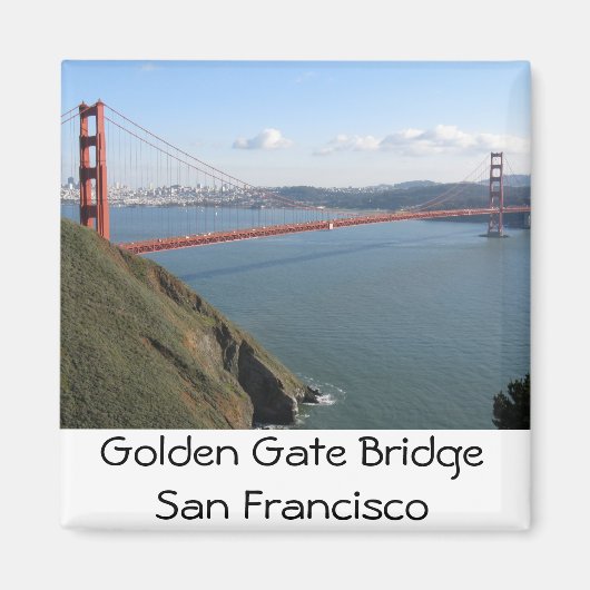 Golden Gate Bridge Magneet (Voorkant)