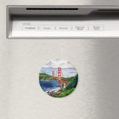 Golden Gate Bridge Magnet (Insitu (Vaatwasser))