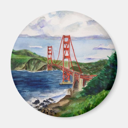 Golden Gate Bridge Magnet (Voorkant)