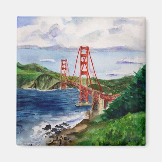 Golden Gate Bridge Magnet (Voorkant)