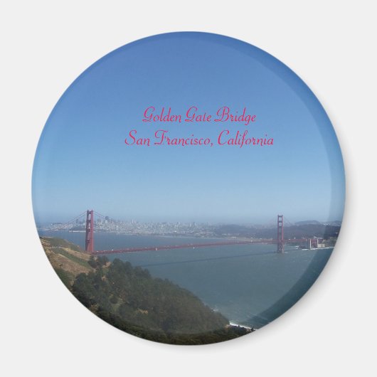 Golden Gate Bridge Magnet (Voorkant)