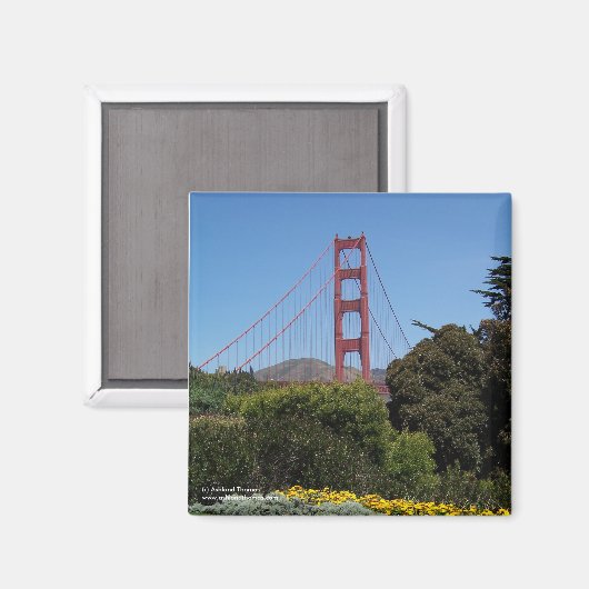 Golden Gate Bridge Magnet (Voorkant / Achterkant)
